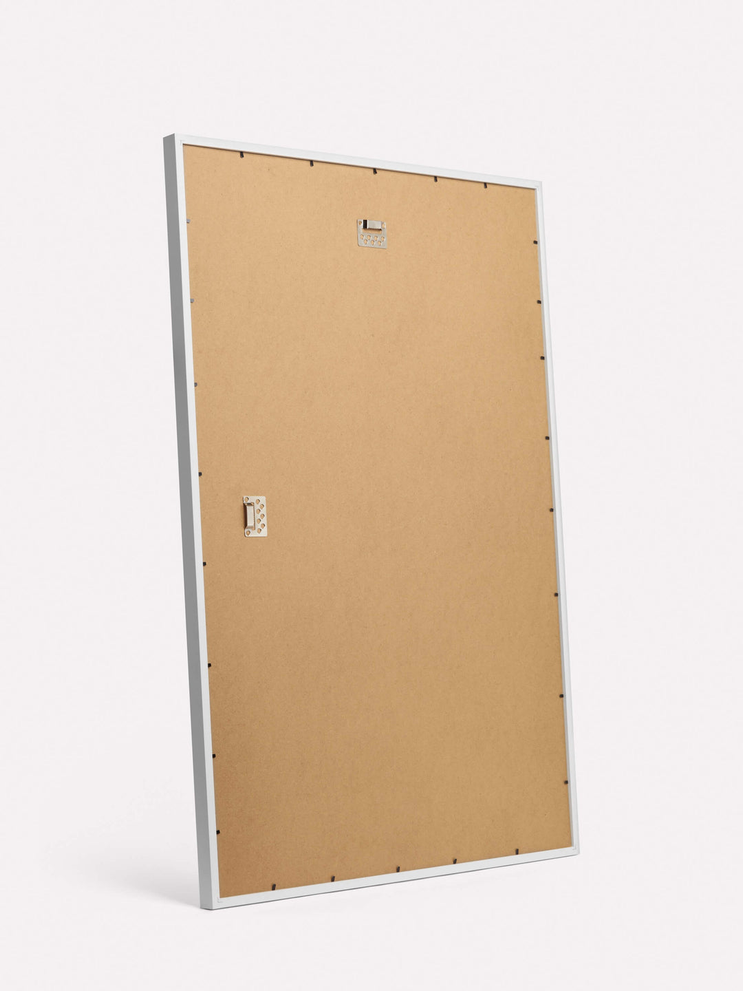 Bevelled Frame, White, 70x100 cm - Back view